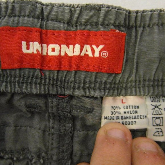 YOUTH BOY'S szLARGE URBAN PIPELINE CITY CAMOUFLAGE GRAY ZIPPER FLY PANTS IG1045 - Picture 9 of 12